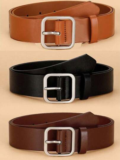 3pc Black + Brown + Khaki-110